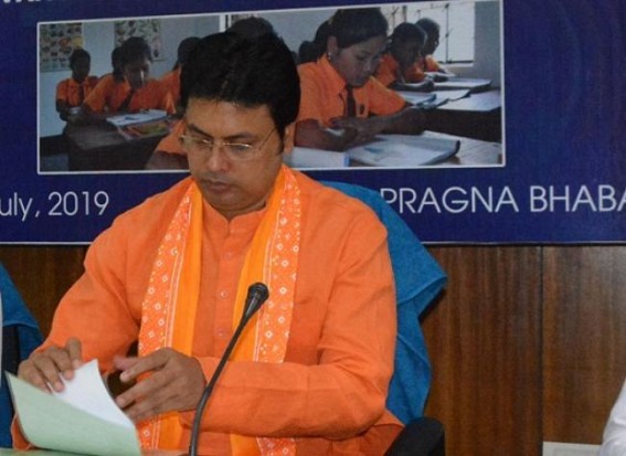 'Literacy rate among Jana-Jati people still below 50% in Tripura' : CM